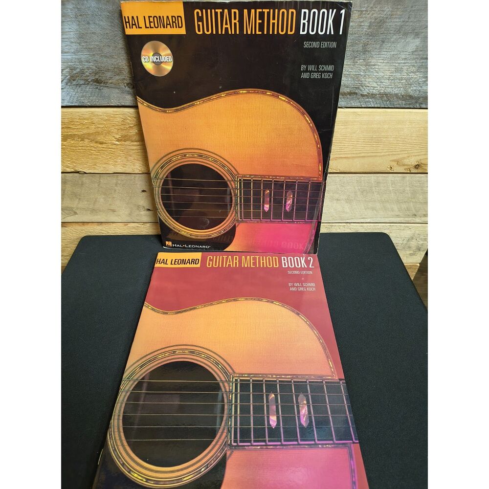 Hal Leonard Guitar Method Book 1 & 2 (Books Only, No CDs)